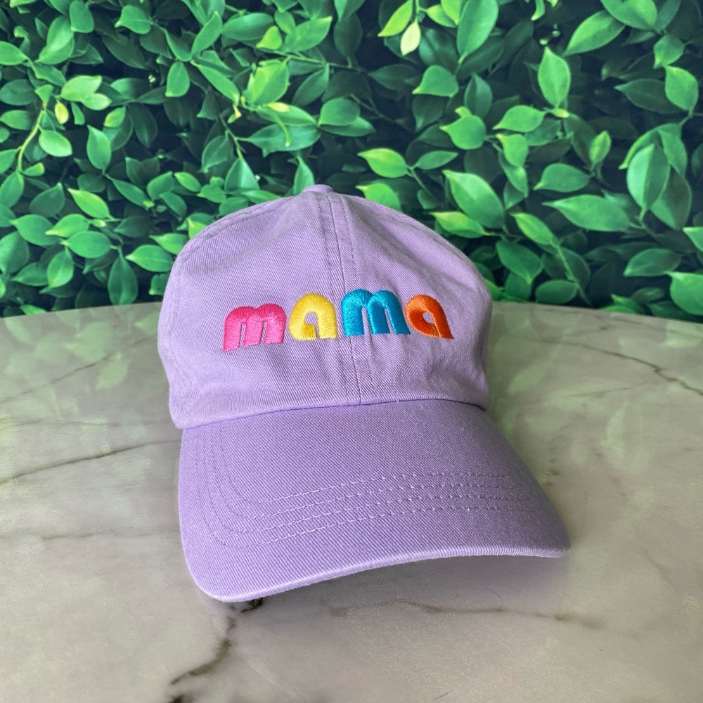 Lavender MAMA hat SO CUTE!